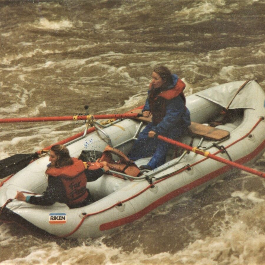 Gay Rowing, Probably Rio Grande, NM